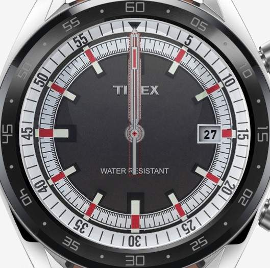 Timex realistic watch face