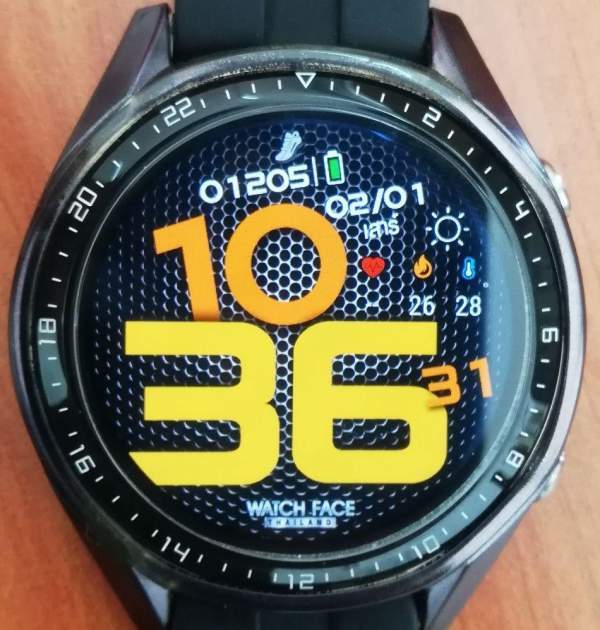 Big time watch face