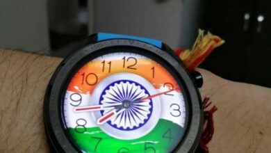 Indian Flag watch face