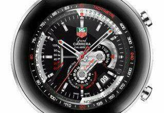 Carrera tag heuer realistic watch face for 42mm