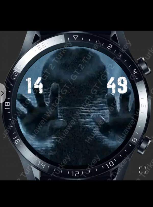 The Ring animated horror watch face