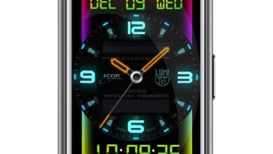 Magic watch face – Glow in the dark
