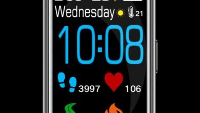 Hugo digital watch face