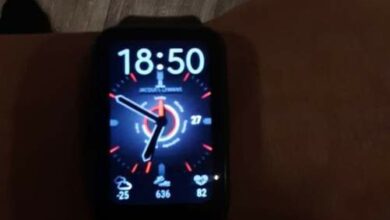 Glow in the dark watch theme