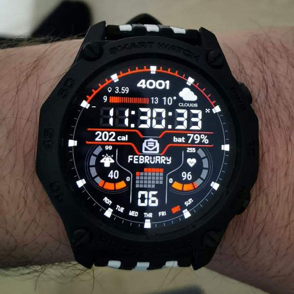 Remarked 2 watch face