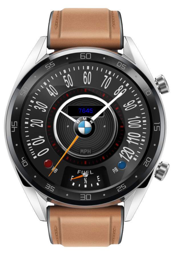 BMW dashboard watch face