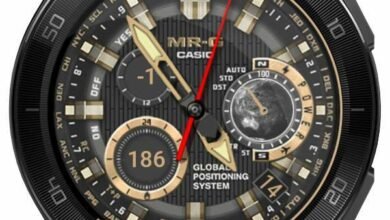 Casio animated earth hybrid watch face