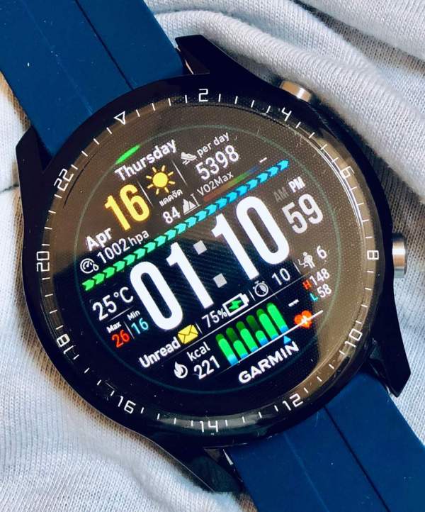 Garmin new ported design watch face