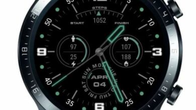 Petronas green hybrid watch face