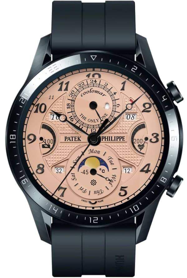 Patek philippe hybrid bronze watch face