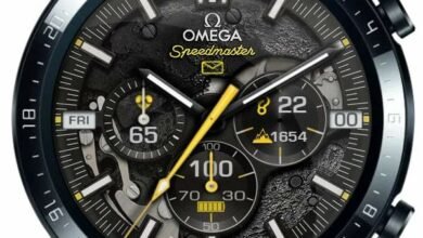 Omega speed master hybrid watch face