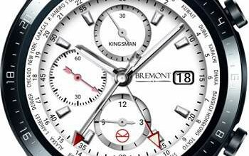 Bremont analog watch face