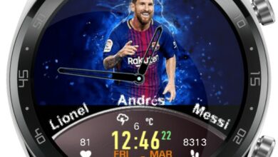 Messi magic watch face