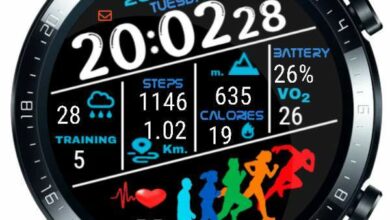 2021 Runner series digital watch face