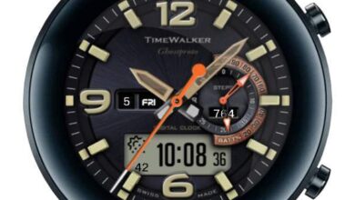Time Walker 42mm hybrid watch face