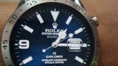 Rolex Explorer realistic watch face