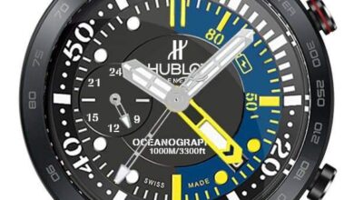 Hublot Oceanographic watch face theme