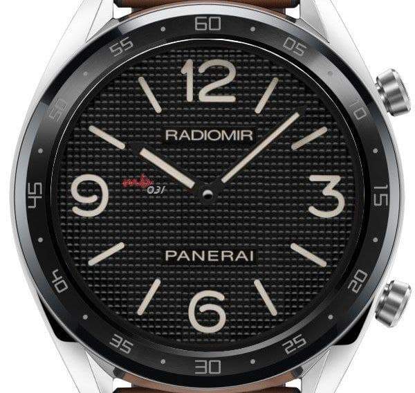 Panerai classic watch face