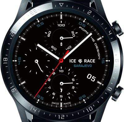 Porsche Ice and Race watch face