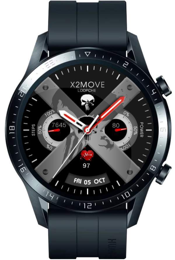Xmove hybrid watch face