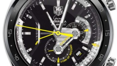Carrera tag heuer animated rotating dial watch face