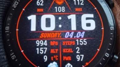 Dying heart digital watch face