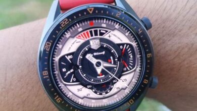 Carrera tag heuer unique watch face