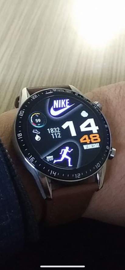 Nike digital watch face