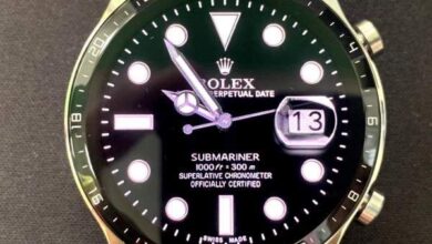 Rolex Submariner realistic watch face