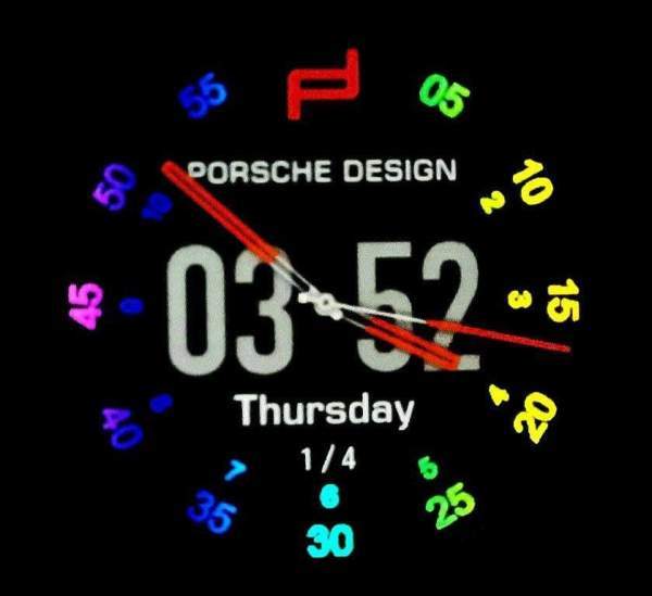 Color changing Porsche design theme