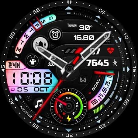 MD242 ported watch face