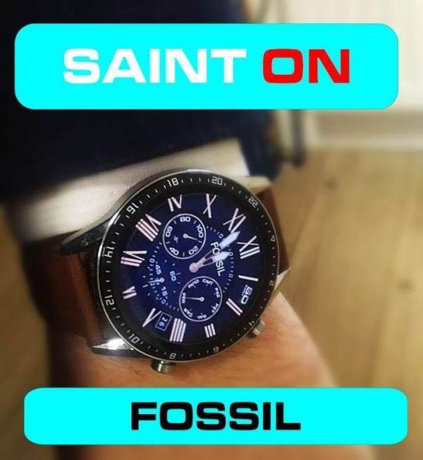 SaintON ported Fossil realistic watch face