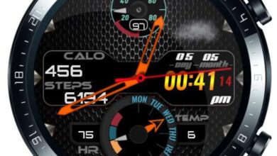 Amazing hybrid watch face with animated heart zone