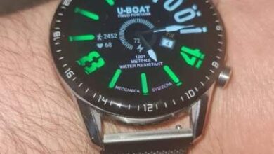 Uboat color changing amazing watch face