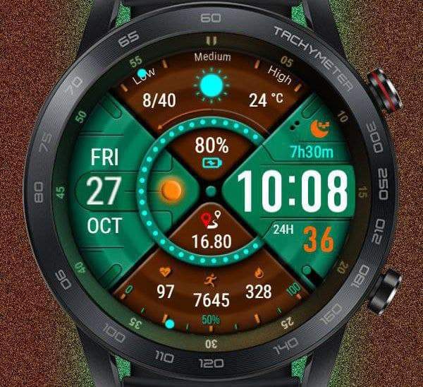Amazing digital watch face HQ