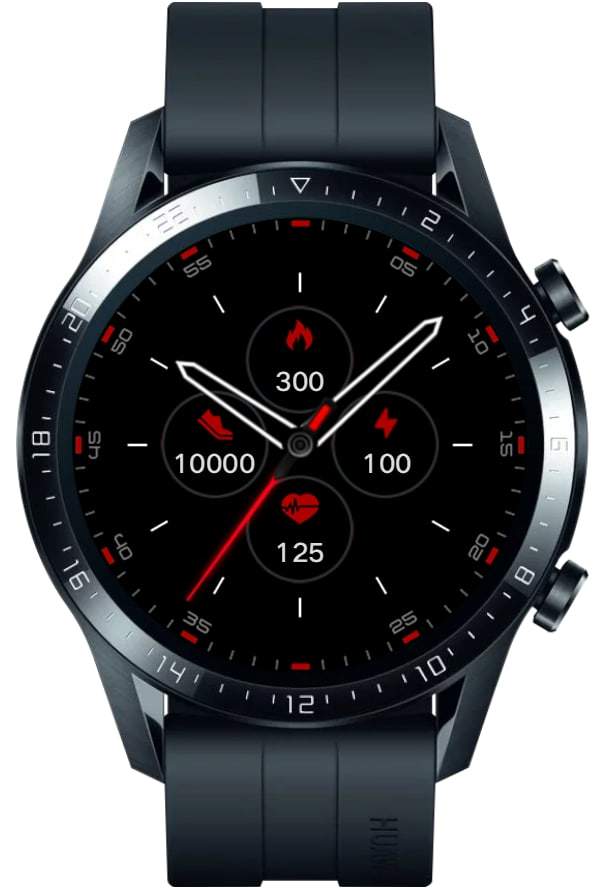 Beautiful ported watch face theme from Garmin