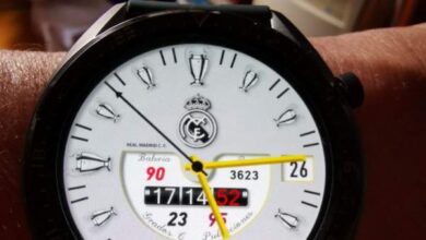 Real Madrid FC champions league watch face