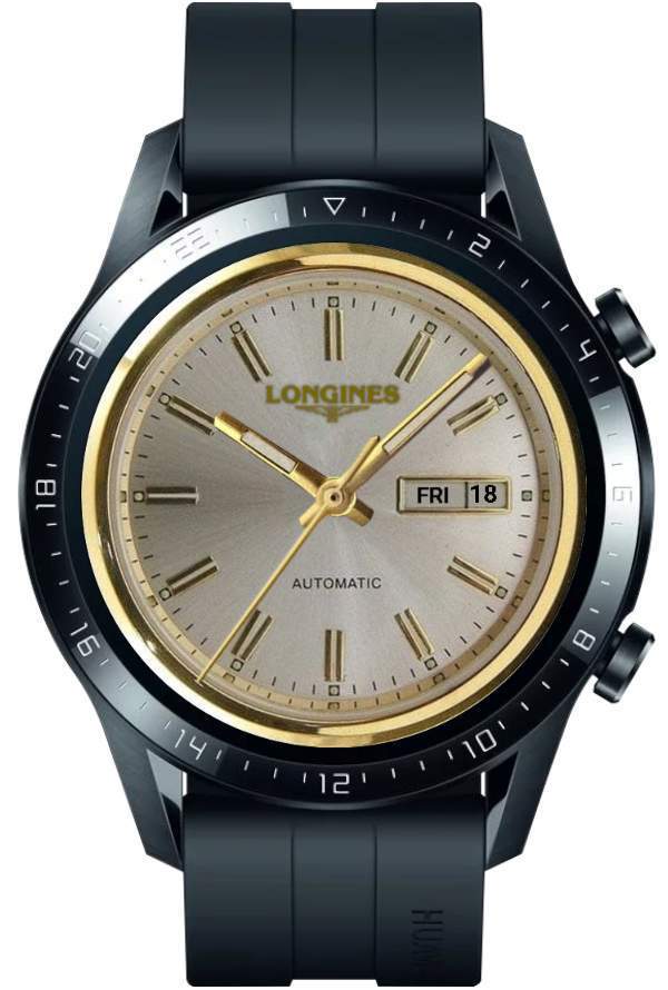 Longines Gold High quality realistic watch face theme