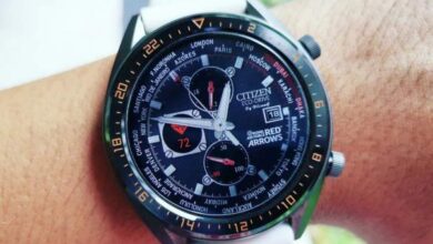 Citizen Red arrows realistic watch face theme