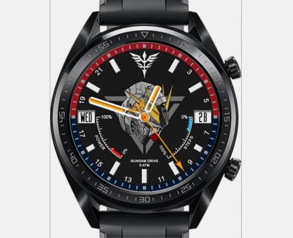 Gundam drive hybrid watchface
