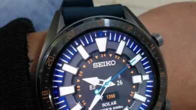 Seiko solar drive realistic watch face