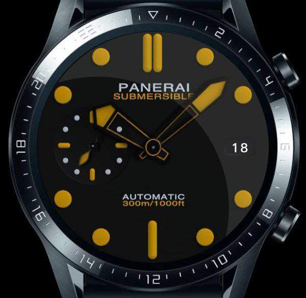 Panerai Automatic watch face