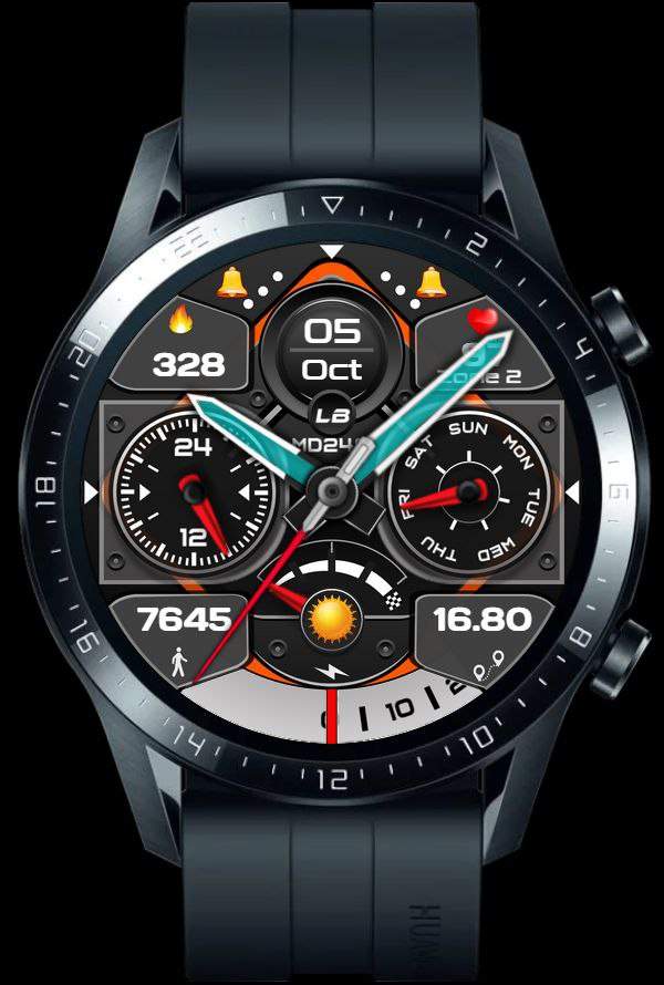 HQ MD ported watch face theme
