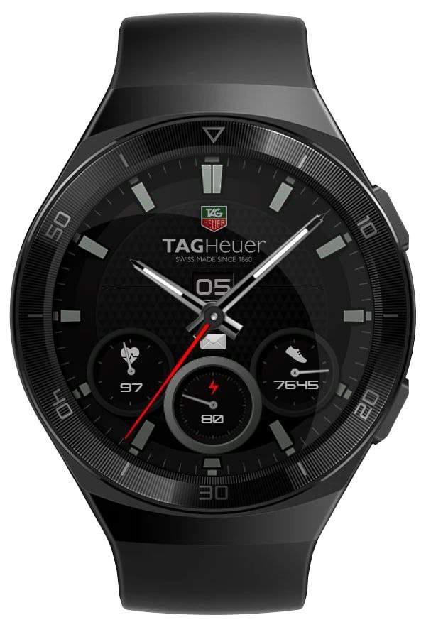 Carrera tag heuer 2021 hybrid watch face theme