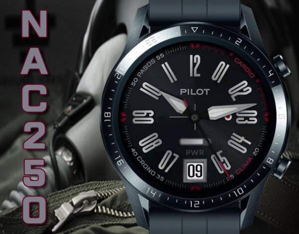 Pilot series high quality analog watch face theme
