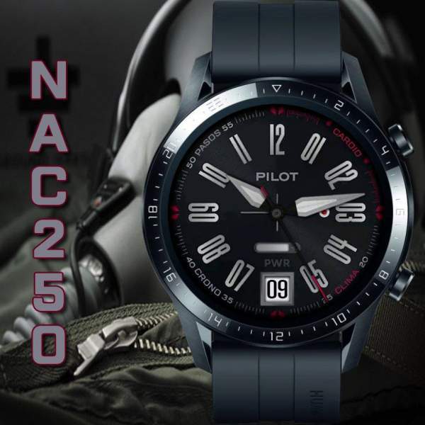 Pilot series high quality analog watch face theme