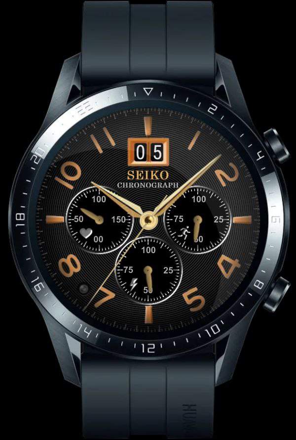 High quality SEIKO Chronograph watch face
