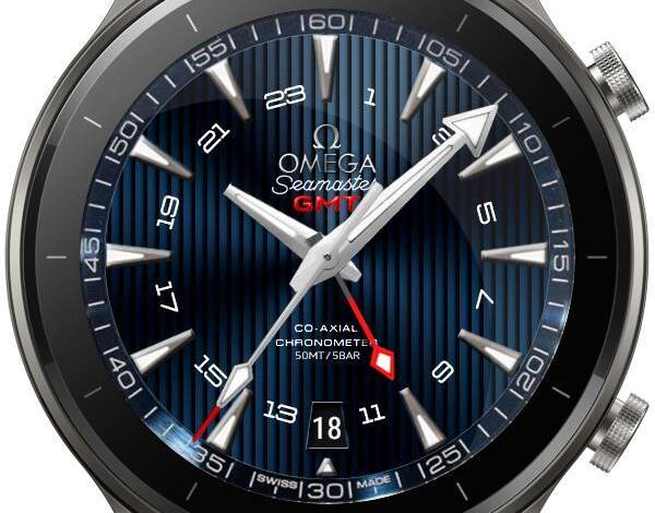 Omega SeaMaster realistic watch face theme