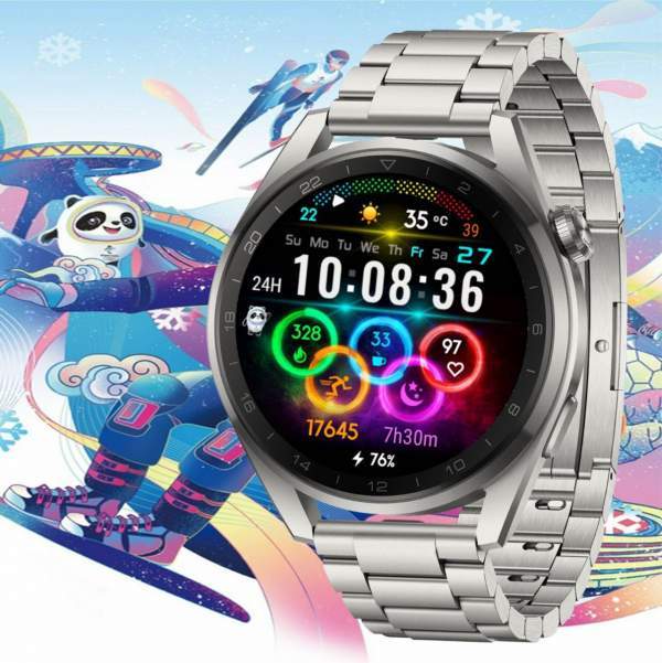 Olympic rings digital watch face theme