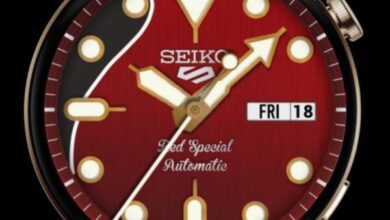 Grand Seiko Red HQ realistic watch face theme